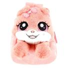 Mochila Escolar infantil de Pelúcia meche a orelhinha linha Pets Divertidas - sem marca