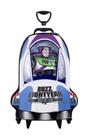 Mochila Escolar Infantil de Rodinhas Disney Buzz Lightyear Toy Story em EVA Maxtoy