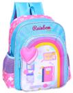 Mochila Escolar Infantil Feminina Rainbow Mif5383-16 MOCHILA ESC. INFANTIL FEM. MIF5383-16
