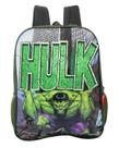 Mochila Escolar Infantil G Luxcel Heróis DC Batman - Marvel Hulk