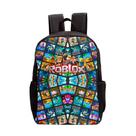 Mochila Escolar Infantil Game Roblox Pequena Menino Bolsa Lancheira Estampada p Escola Resistente para Passeio e Viagem