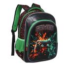 Mochila Escolar Infantil Gamer IN2551MG Verde - Tututti