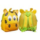 Mochila Escolar Infantil Girafa Amarelo Menina Bolso Garrafa Mochila Escolar Infantil Girafa Amarelo Menina Bolso Garrafa