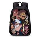 Mochila Escolar Infantil Gravitys Falls Nylon 27x17x35cm Mochila Escolar Infantil Gravitys Falls Nylon 27x17x35cm
