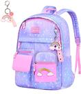 Mochila Escolar Infantil Kawaii Arcoíris Meninas Ensino Fundamental com Compartimentos Femininas Casuais Daypack LILÁS Mochila Escolar Infantil Kawaii Arcoíris Meninas Ensino Fundamental com Compartimentos Femininas Casuais Daypack LILÁS