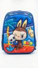 Mochila Escolar Infantil Labobo Happy Time Media