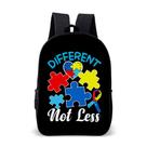 Mochila Escolar Infantil Lançamento Estampa Tea Autismo Tema Inclusão Novidade Leve e Resistente Mochila Escolar Infantil Lançamento Estampa Tea Autismo Tema Inclusão Novidade Leve e Resistente
