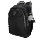 Mochila escolar infantil menina Espaçosa + Chaveiro Pom Pom
