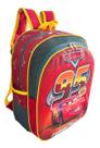 Mochila Escolar Infantil Meninos Carros Mcqueen Costas G F5 Vermelho