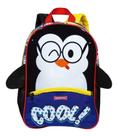 Mochila Escolar Infantil Meninos Estampada Pinguim Costas M Mochila Escolar Infantil Meninos Estampada Pinguim Costas M