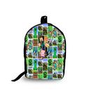 Mochila Escolar Infantil Minecraft