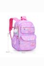 Mochila Escolar Infantil Princesa Dream Cores Pastel, Pompom e Muito Espaço