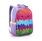 Mochila Escolar Infantil Slime Seanite Menina Feminina