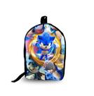 Mochila Escolar Infantil SONIC