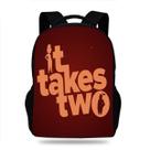 Mochila escolar It Takes Two Anime Schoolbag para crianças