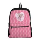 Mochila Escolar Kit com Estojo ou Avulsa Ursinha Meninas Floresta e Desenho Infantil