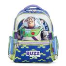 Mochila Escolar Masculina Disney Buzz Lightear Azul