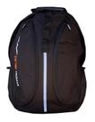 Mochila Escolar Masculina Preta Com Faixa Refletiva