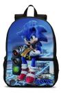 Mochila Escolar Masculino Feminino Sonic Volta Às Aulas