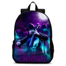 Mochila Escolar Masculino Feminino Wandinha Volta às Aulas Mochila Escolar Masculino Feminino Wandinha Volta às Aulas
