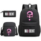 Mochila escolar Maxidents Cartoon Kids 3 unidades/conjunto Mochila escolar Maxidents Cartoon Kids 3 unidades/conjunto