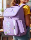 Mochila Escolar Menina Grande Infantil Com Abertura Ampla Mochila Escolar Menina Grande Infantil Com Abertura Ampla