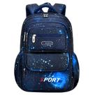 Mochila Escolar Meninos Azul Infantil Volta Aulas Reforçada