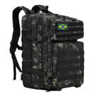 Mochila Escolar Militar de Trilha Impermeável Urban Brasil 5 Bolsos tiras autocolantes Exército Wincy Mochila Escolar Militar de Trilha Impermeável Urban Brasil 5 Bolsos tiras autocolantes Exército Wincy