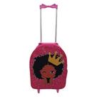 Mochila escolar no carrinho Negra Princesa