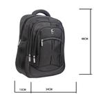 Mochila Escolar Notebook Executiva Adulto Masculina Feminina Bolsa Resistente carol Cor:PRETO3
