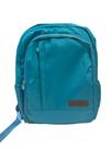 Mochila Escolar ou Casual Azul com Bolso Frontal - 40x36cm