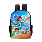 Mochila Escolar Pequena Haileys Onit Bolsa Lancheira Estampada para Escola Resistente para Passeio e Viagem