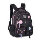 Mochila Escolar Rebecca Bonbon Love Black Clio