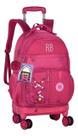 Mochila Escolar Rebecca Bonbon Rodas 360 C Alças Clio Style
