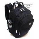 Mochila Escolar Resistente Bem Espaçosa Faculdade Trabalho Viagem Cor Preta Mochila Escolar Resistente Bem Espaçosa Faculdade Trabalho Viagem Cor Preta