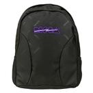 Mochila Escolar Risca 9076 - Preta e Roxa