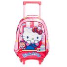 Mochila Escolar Rodas Hello Kitty Pelúcia Meninas Infantil Mochila Escolar Rodas Hello Kitty Pelúcia Meninas Infantil
