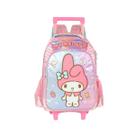 Mochila Escolar Rodas My Melody Hello Kitty Infantil Meninas