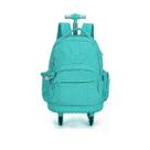 Mochila escolar rodinha/costa 360 chaveiro Dino Crinkle Up4you