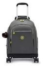 Mochila Escolar Rodinha New Zea Cinza TO Grayr Kipling