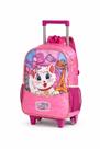Mochila Escolar Rodinhas Carrinho Infantil Gatinha Nini Clio Style Original 2026 NN24523K