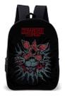 Mochila Escolar Simples Diversas Amigos Mundo Invertido Onze Lançamento