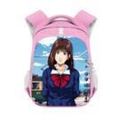 Mochila escolar Slam Dunks Anime Kids Children Poliéster