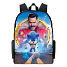 Mochila Escolar sonic Masculina Volta As Aulas Bolsa Juvenil Top Lançamento