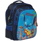 Mochila Escolar Stitch Costas Volta As Aulas Cor Azul