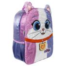 Mochila Escolar Super Gatinhos Disney Junior Pelúcia Mochila Escolar Super Gatinhos Disney Junior Pelúcia