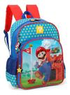 Mochila Escolar Super Mario Bros Original Grande 42x32x16