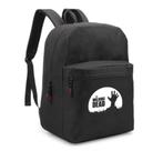 Mochila Escolar The Walking Dead Zombie Bolsa Juvenil Unissex