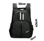 Mochila Escolar Trabalho Unissex Modelo Camiseta Listrado Esportivo /Casual - L899