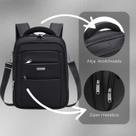 Mochila Escolar Universidade Trabalho Academia 35L Alça Lateral Versátil Impermeável